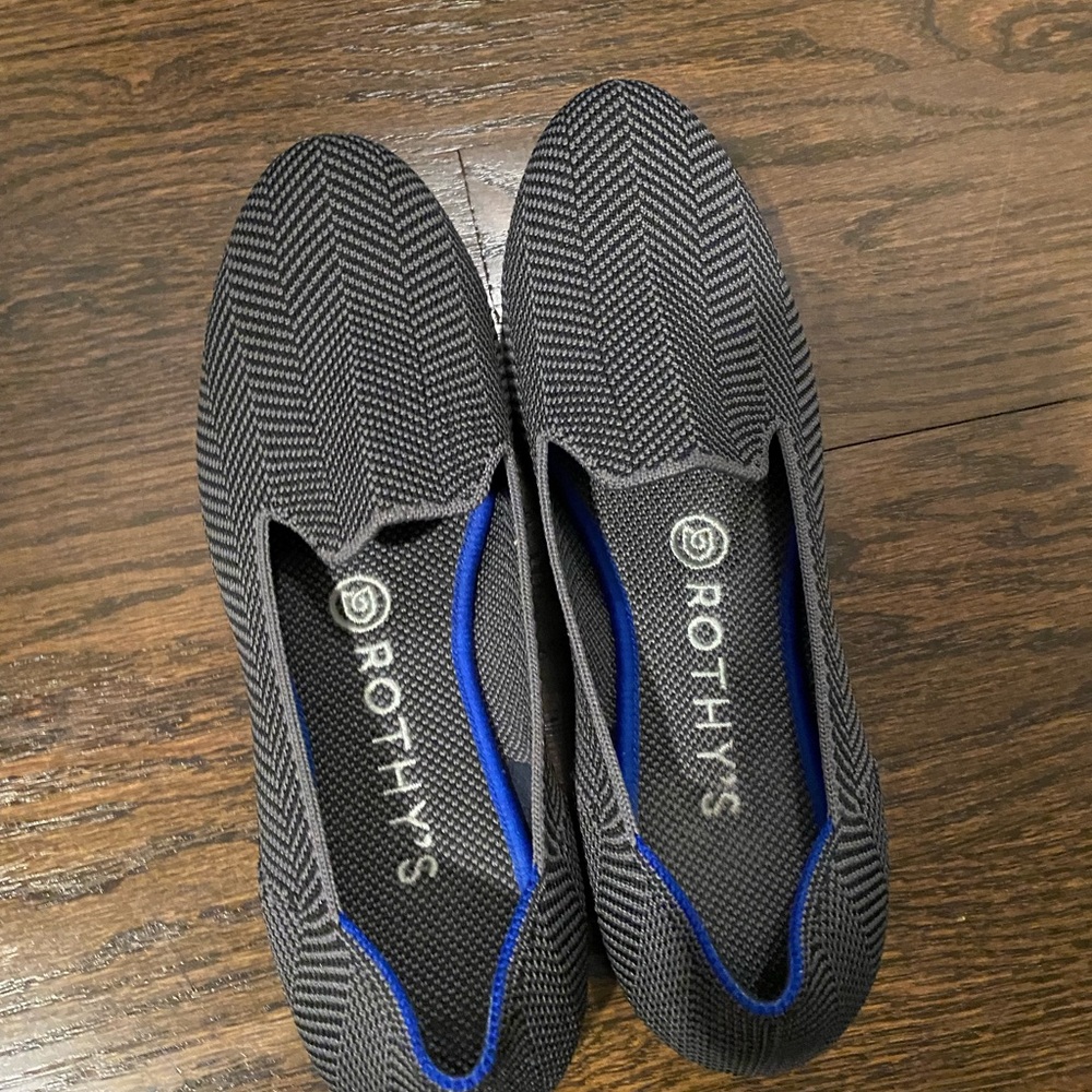 Rothy’s flannel herringbone loafer